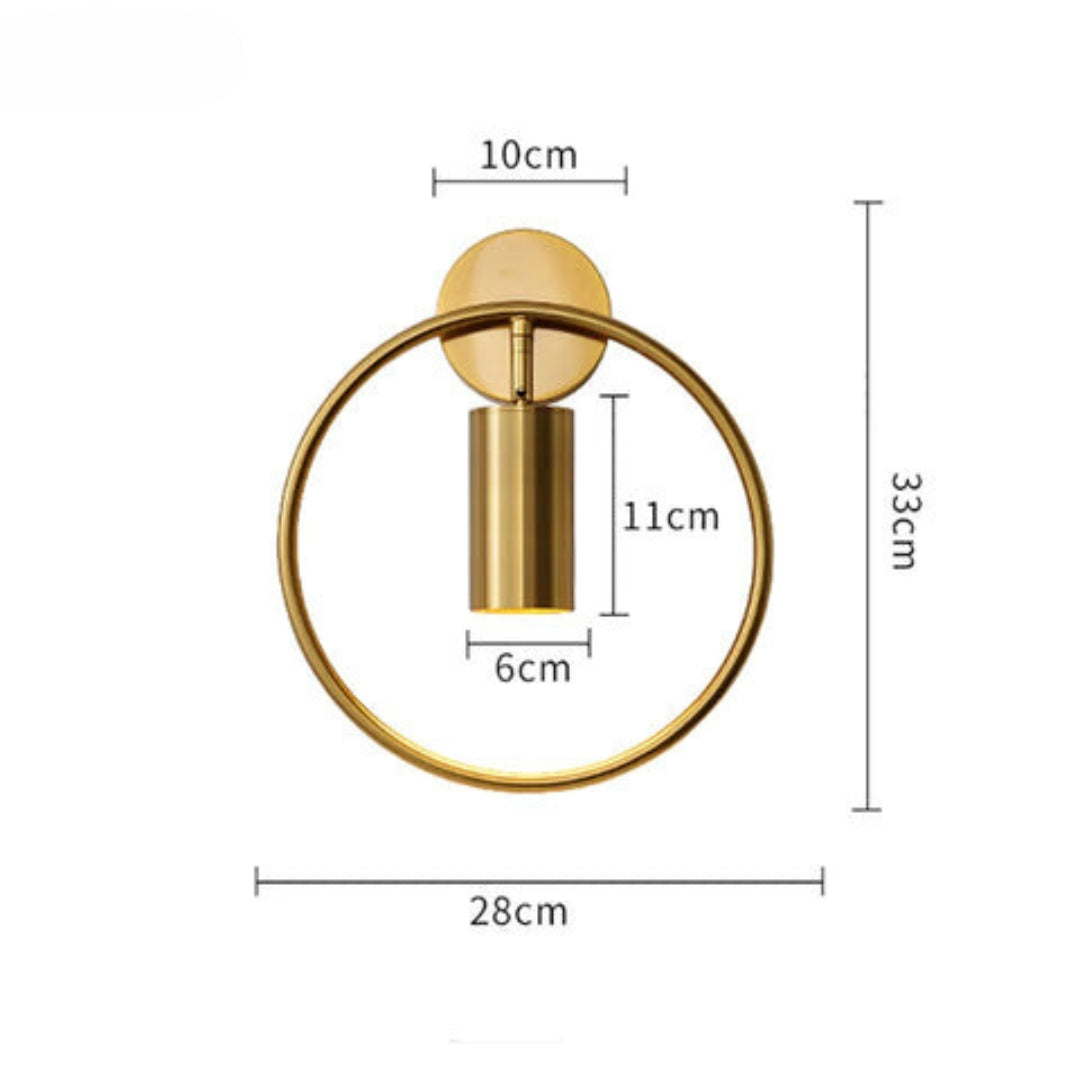 CylinderShade - Cirkulær Væglampe Sconce