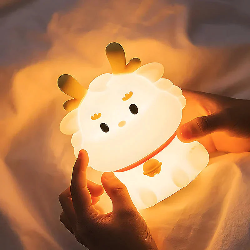 GlowPals Blød og Farverig LED Sengelampe til Børn