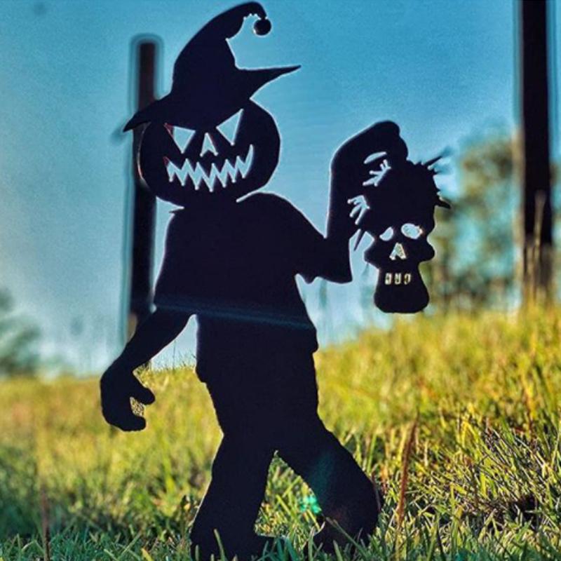 ScareSilhouette Uhyggelige Havedekorationer
