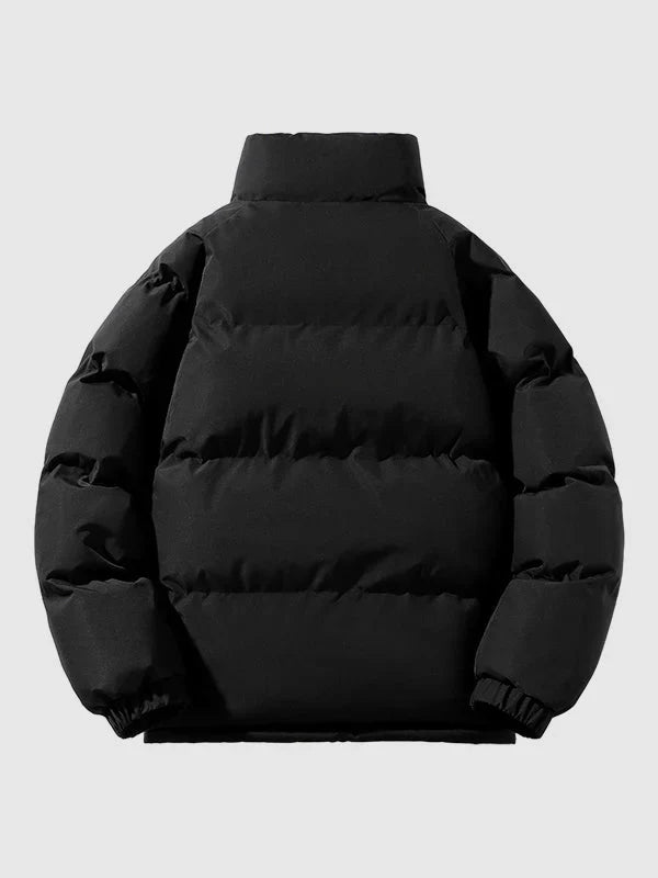 Samson - Isoleret pufferjakke med hyggeligt sherpafor