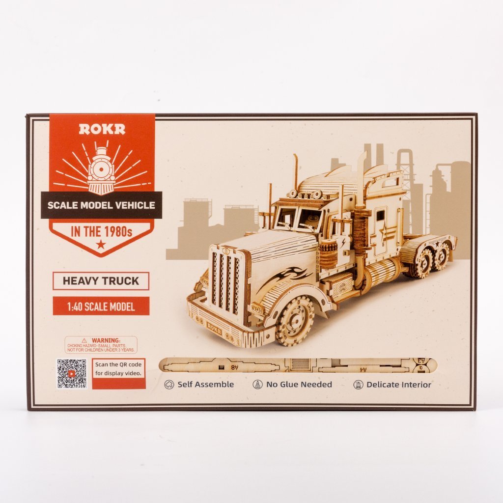 Lastbil-puslespil 3D 1:40