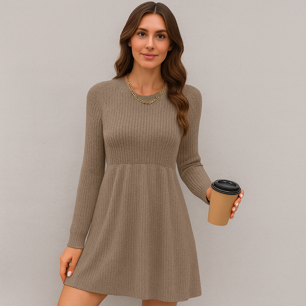 Velora Mini-Pulloverkjole