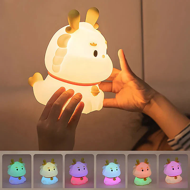 GlowPals Blød og Farverig LED Sengelampe til Børn