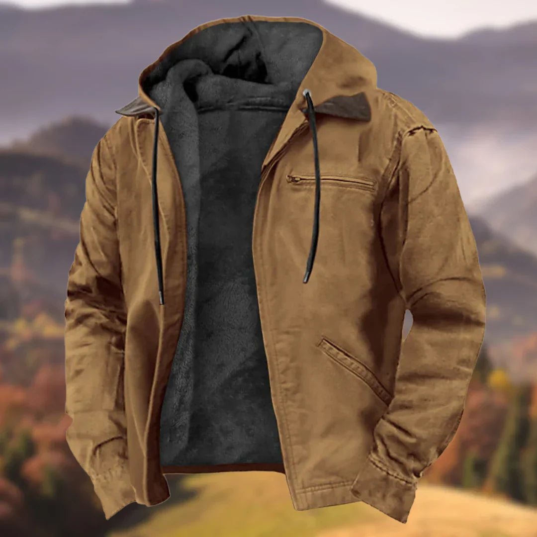 Luke - Highlander Fleece-foret hættejakke