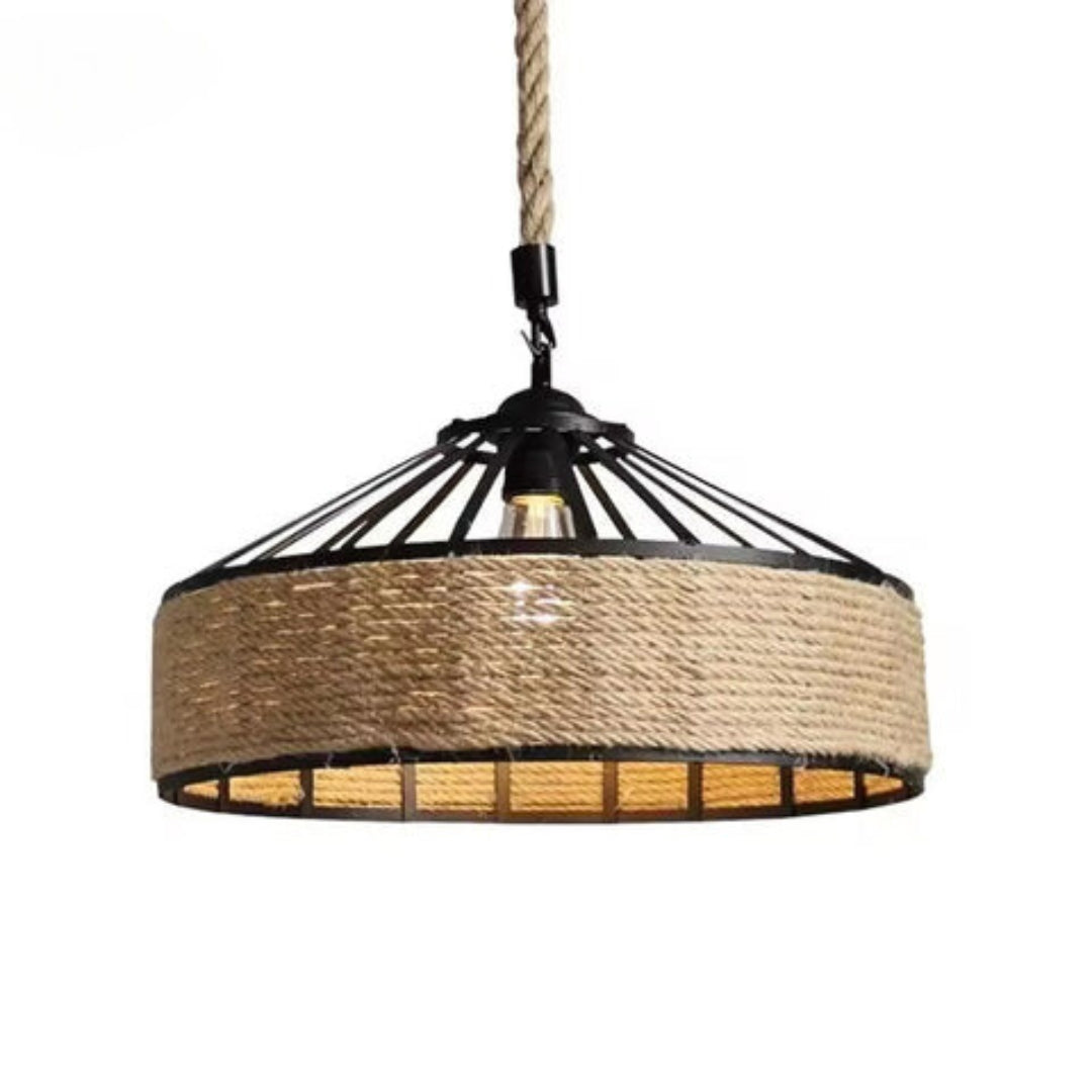 MajesticGlow - Reb Pendel Metal Lysekrone Lampe