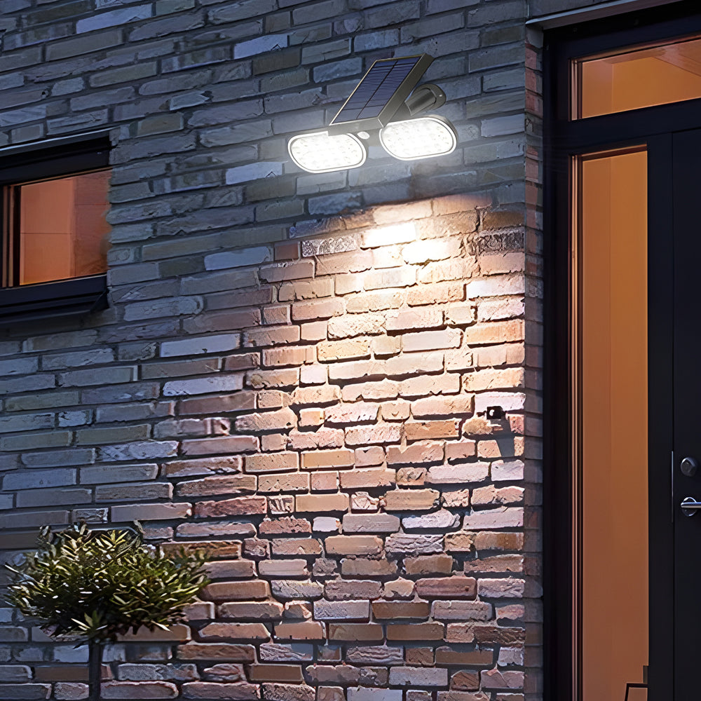 Luma moderne solcelle LED-spotlight