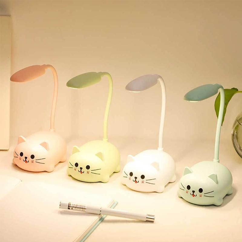 Glow genopladelig LED-lampe til katte