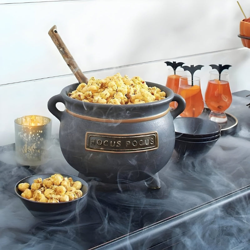 Hex Kedel – Serveringsbakke i form af en Halloween-kedel