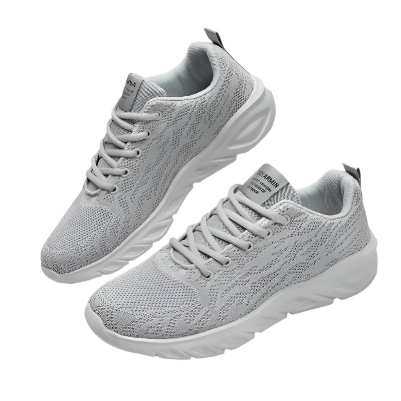 Arnold - Letvægts Sneakers til Mænd med Åndbar Strik og Kraftig Sål