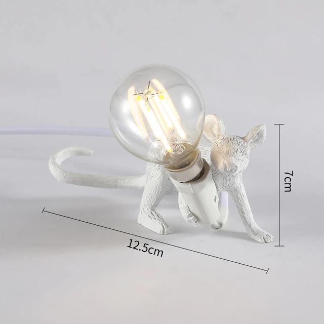 GlowNest - LED mus-formet dekorativ lampe