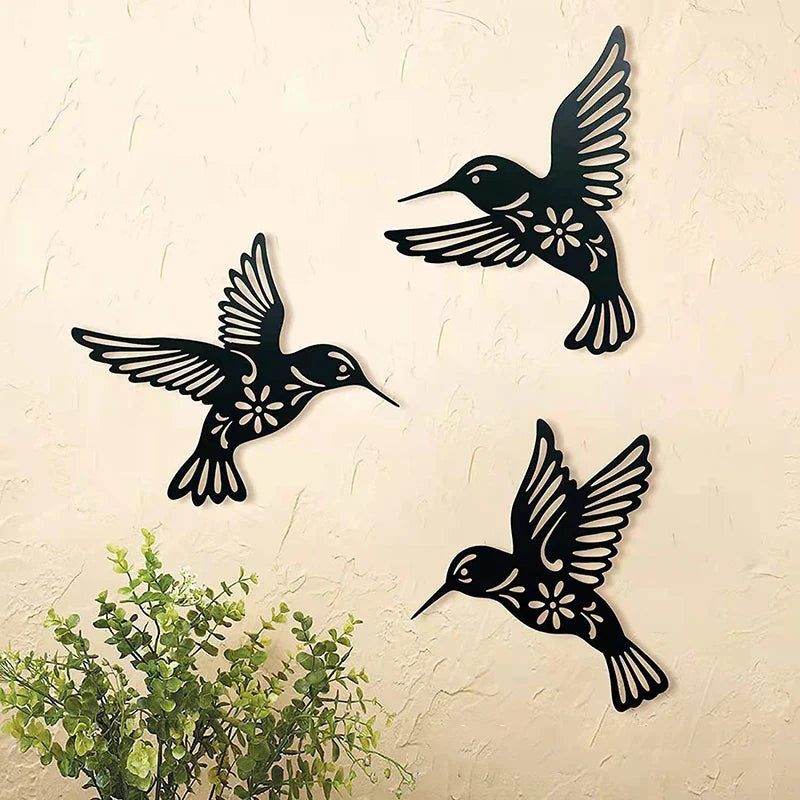 Nature'sFlight - Elegant kolibri-vægskulptur