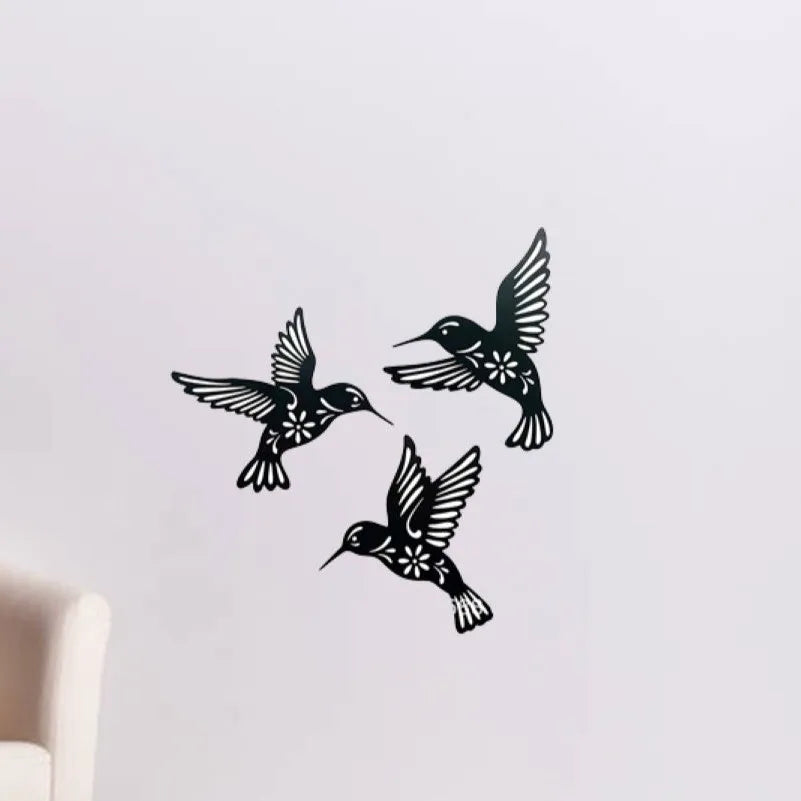 Nature'sFlight - Elegant kolibri-vægskulptur