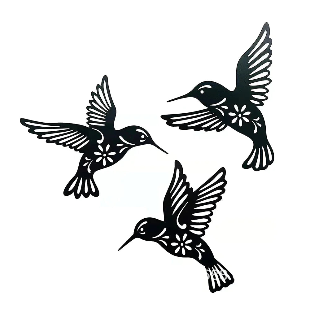 Nature'sFlight - Elegant kolibri-vægskulptur
