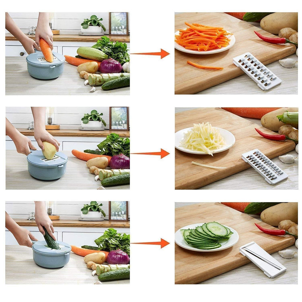 ChefChop Pro 12-i-1 værktøj til tilberedning af mad