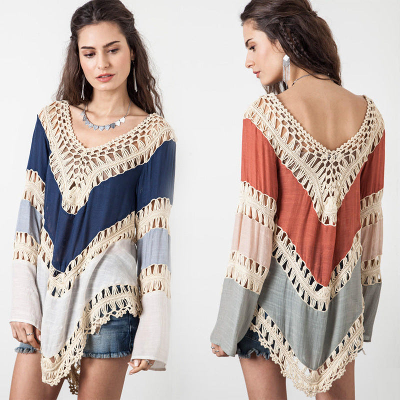 Sonia Boho Strandbluse