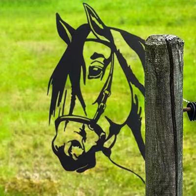 WildPost - Metal dyresilhuet Fence Toppers