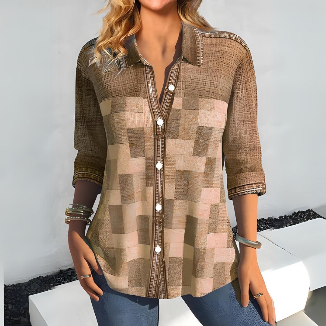 Chloe Casual Ternet Bluse