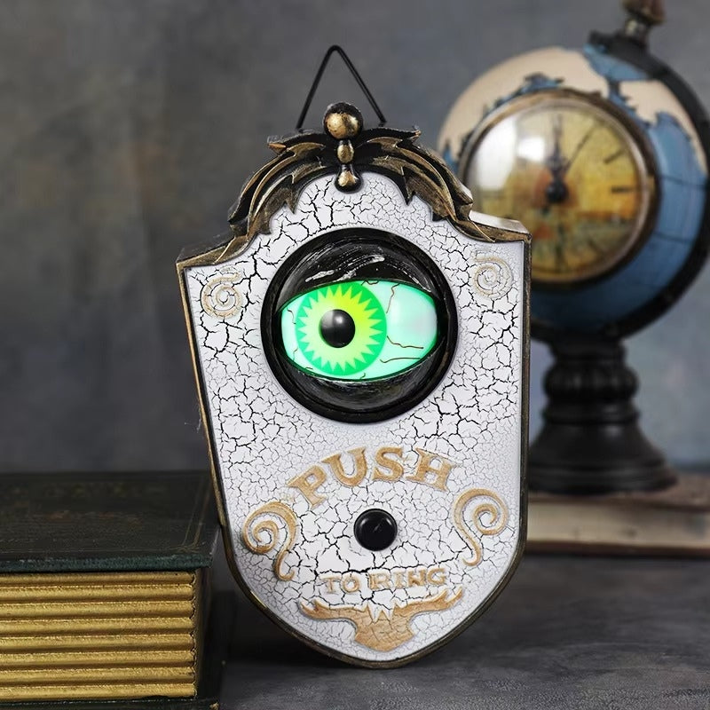 FrightENing – Halloween Edderkopp-Postkasselampe med Lys