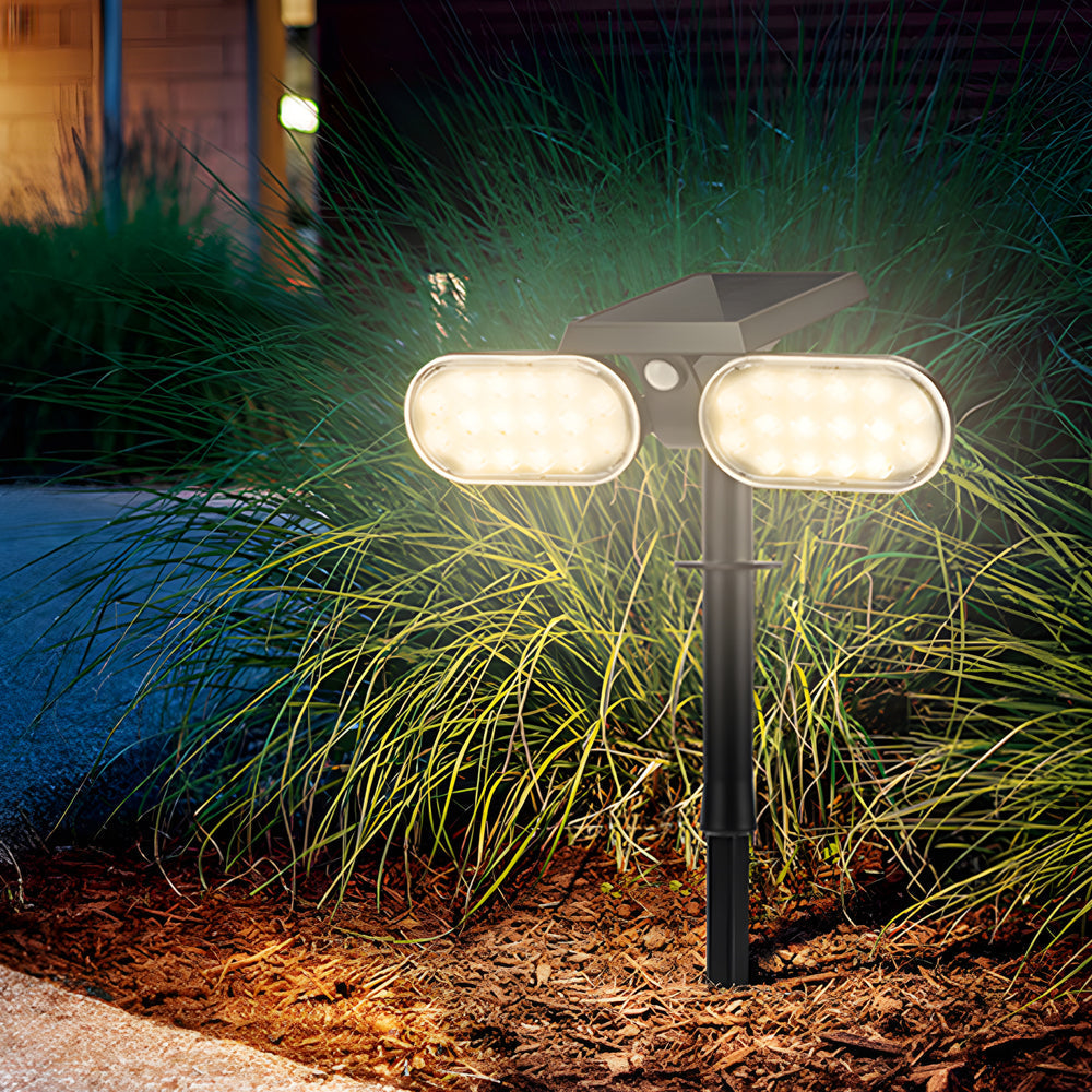 Luma moderne solcelle LED-spotlight