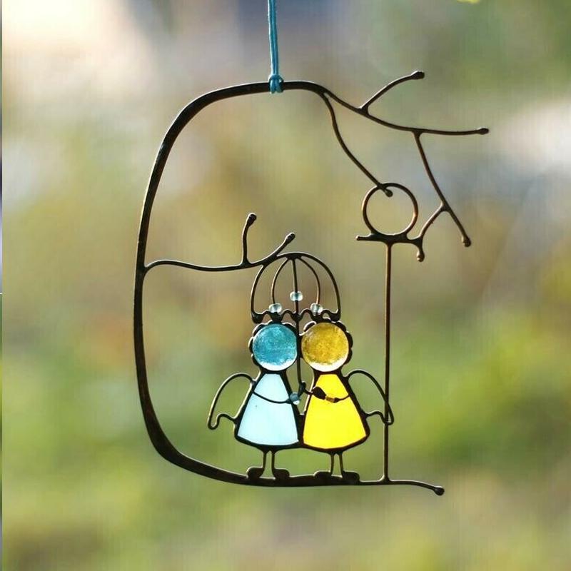 LumiJoy Dekorativ Suncatcher – Legende Ophæng til Vinduer