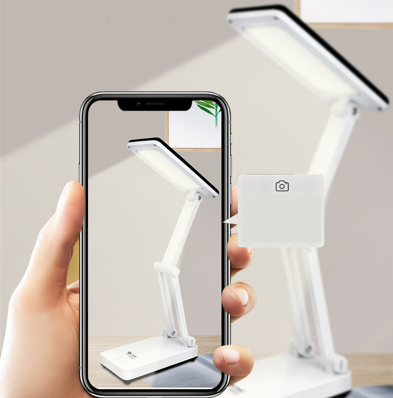 SolarFlex – Foldbar LED-lampe med Justerbar Lysstyrke og Solopladning
