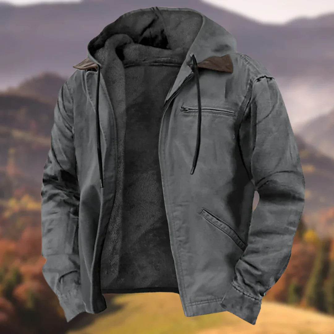 Luke - Highlander Fleece-foret hættejakke
