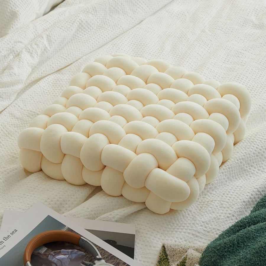 KnotEase - Comfort flettet pude