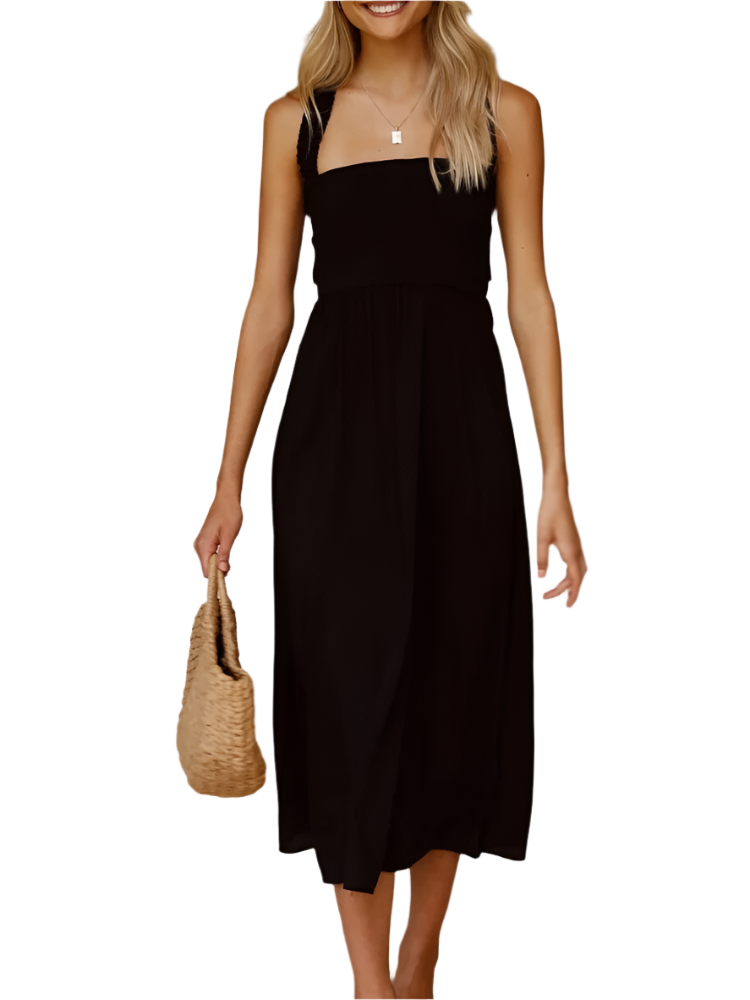 Selena - Elegant Halterneck Midikjole