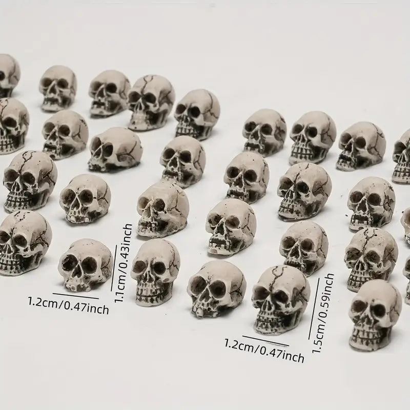 Mini-skulptursæt – 30/50/100 figurer til Halloween og havepynt