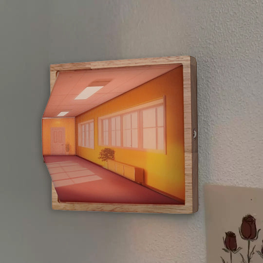 ArtGlow - 3D optisk illusion væglampe