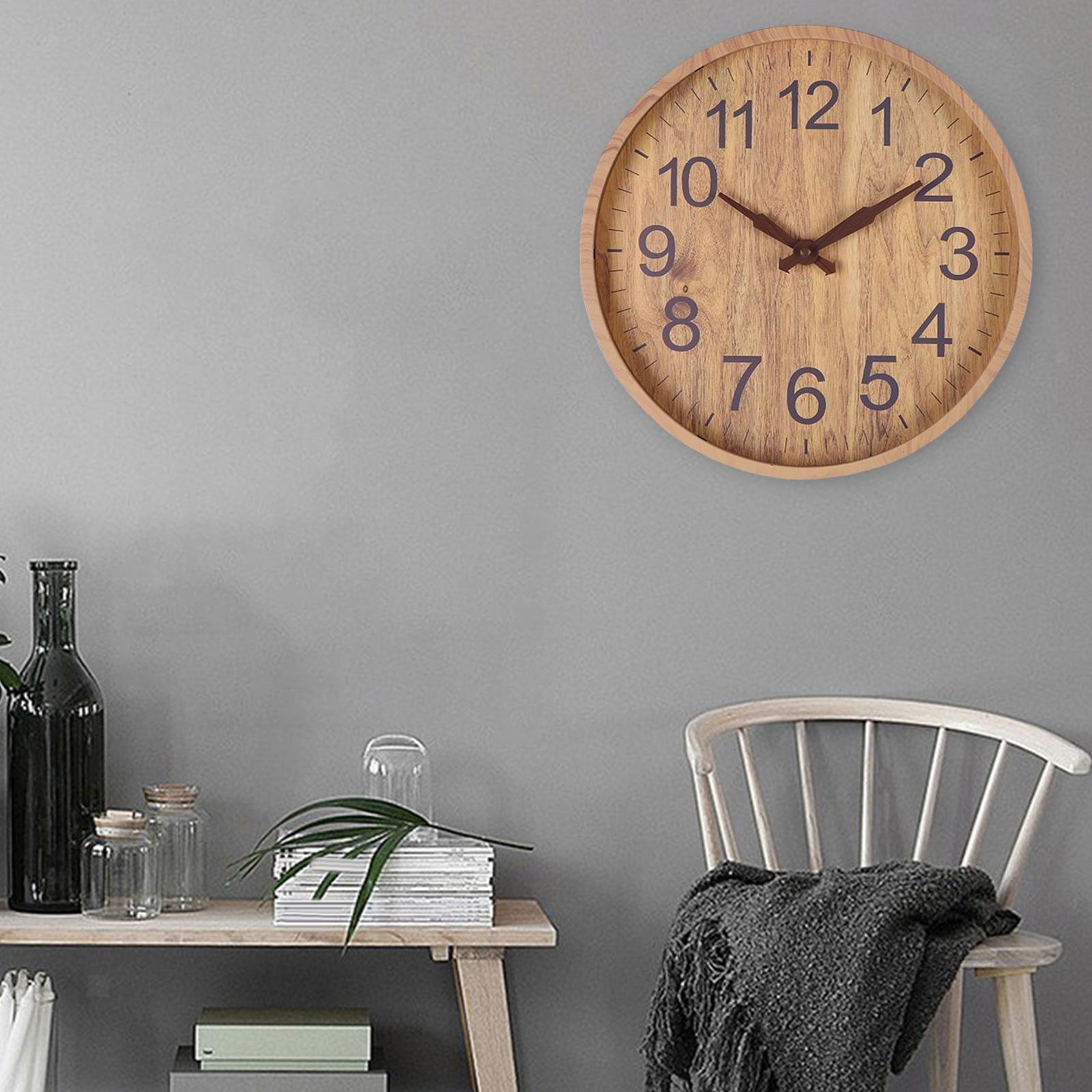 EcoTime håndlavet træur - naturlig elegance