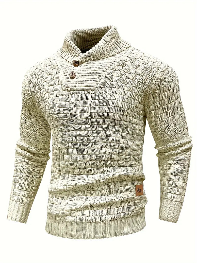 Kristian - Strikket trøje Blød, afslappet pullover