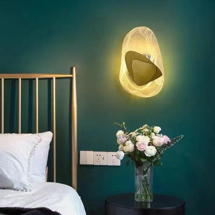 LumaCraft Moderne LED-væglampe - elegant glasdesign