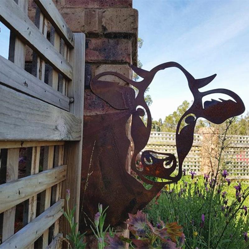 WildPost - Metal dyresilhuet Fence Toppers