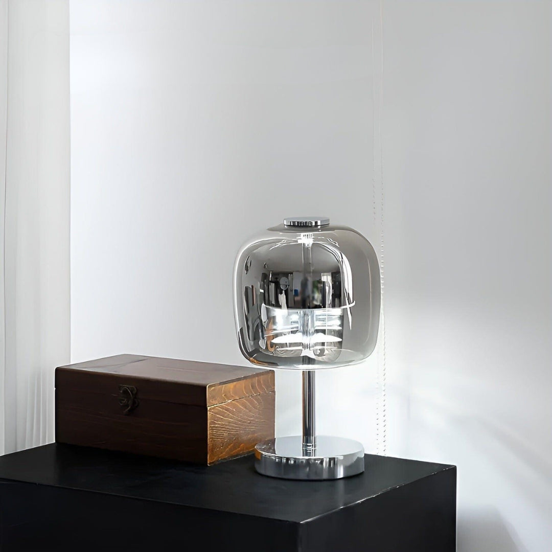 Portable - Elegant bordlampe i spejlglas
