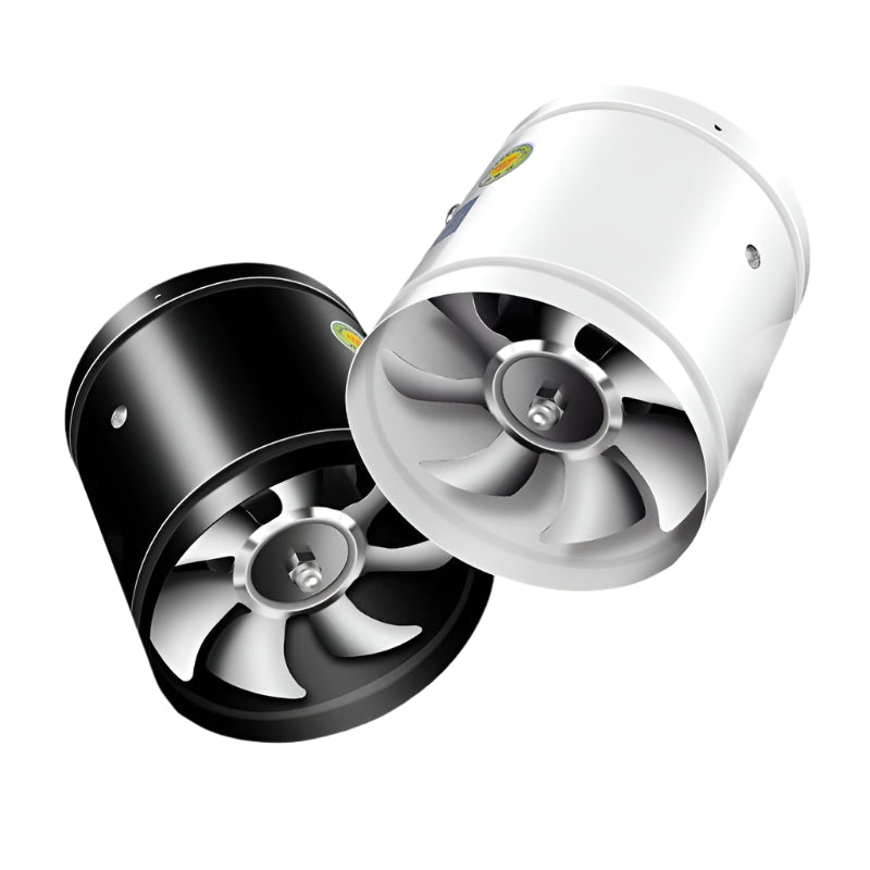 AeroBreeze - Cylindrisk Bordventilator med Metalgitter