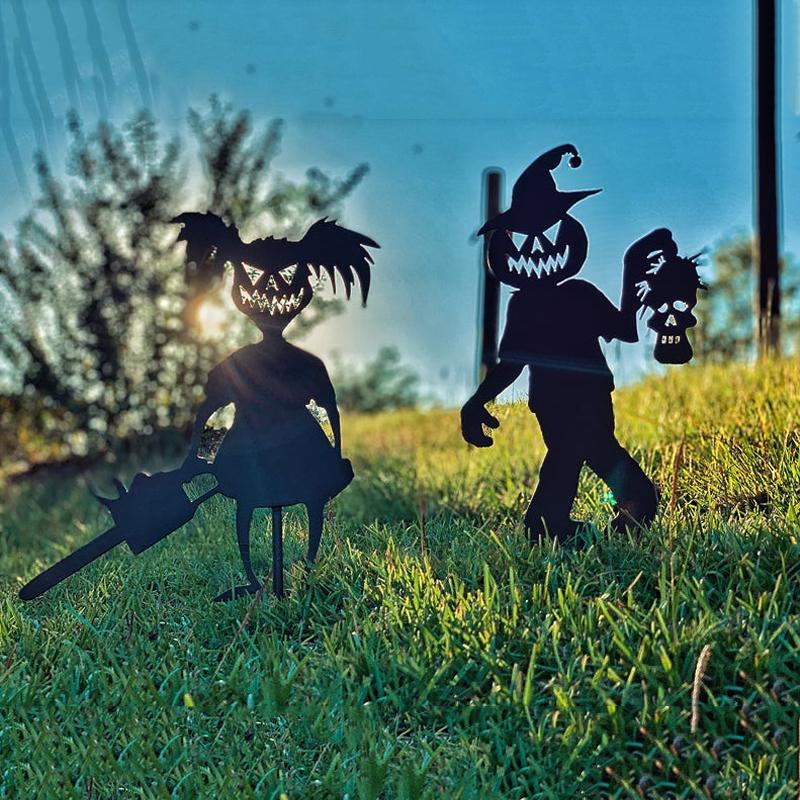 ScareSilhouette Uhyggelige Havedekorationer