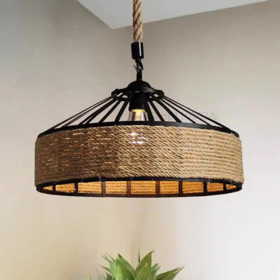 MajesticGlow - Reb Pendel Metal Lysekrone Lampe