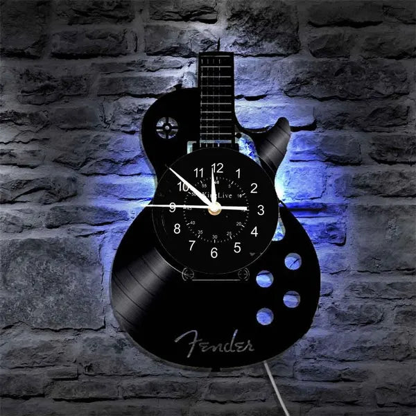 MelodiTime Guitar Vægur – Musikalsk Design til Dit Hjem