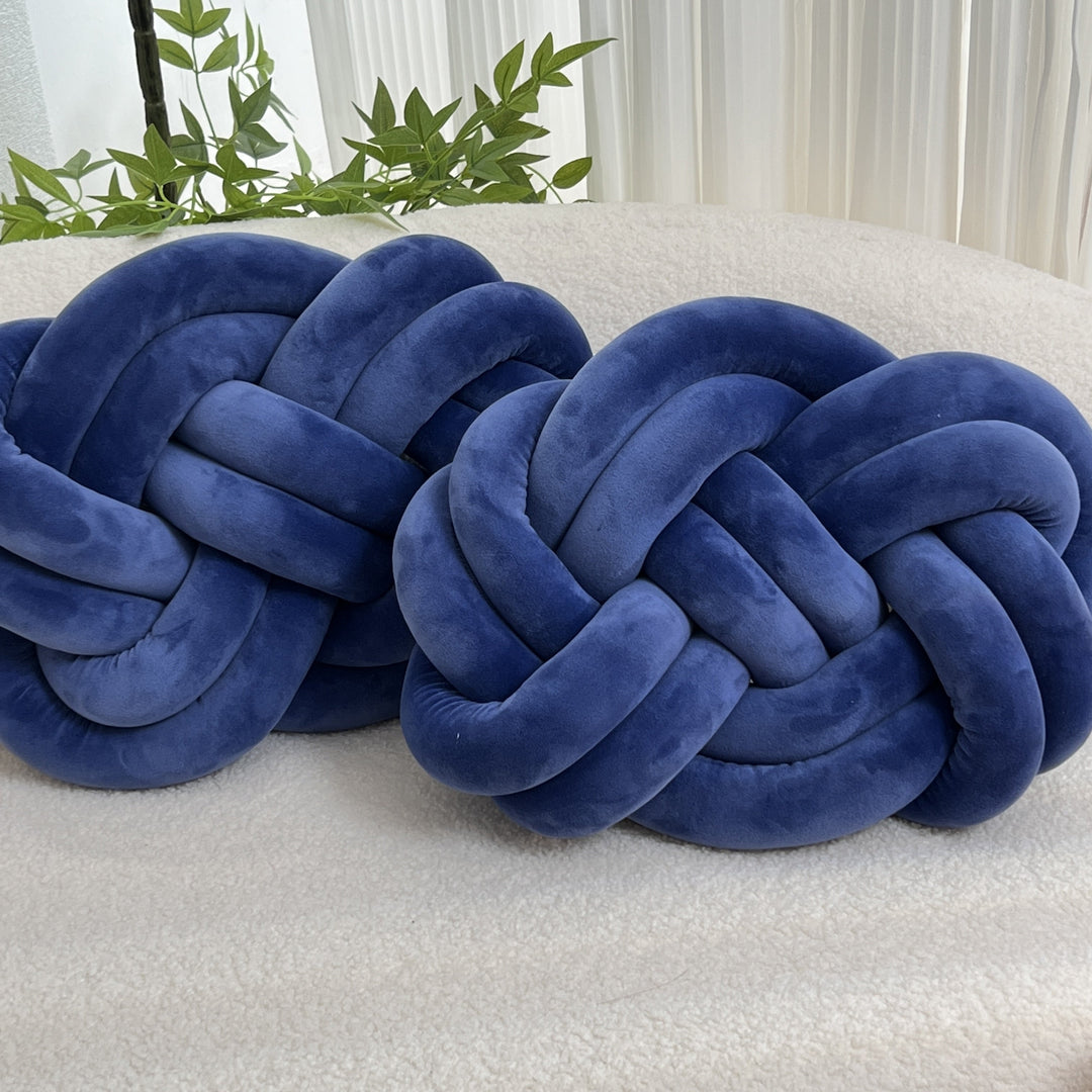 CozyPlush Sæt med 2 Plys Dekorative Puder – Blød Elegance til Dit Hjem