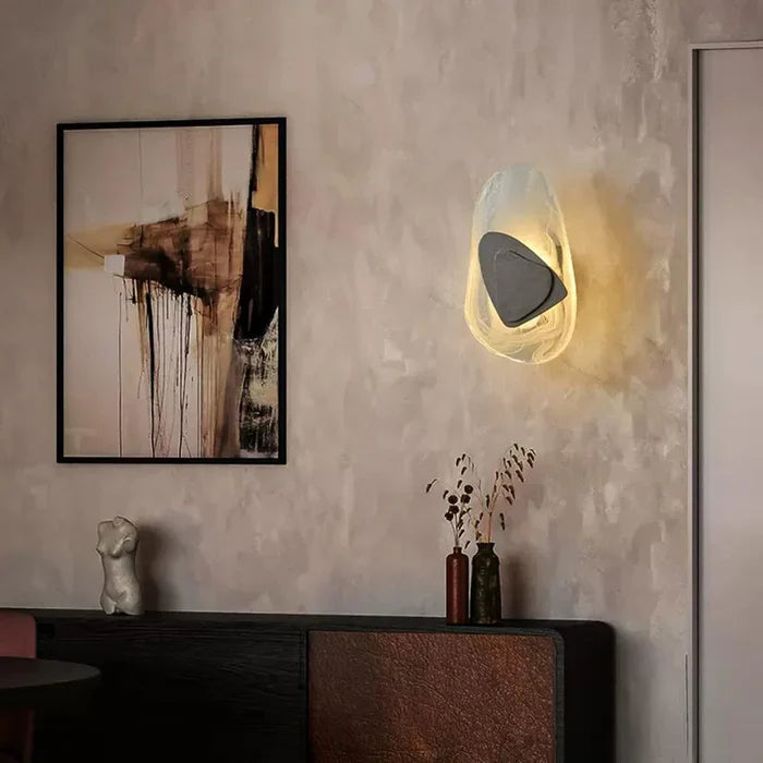 LumaCraft Moderne LED-væglampe - elegant glasdesign