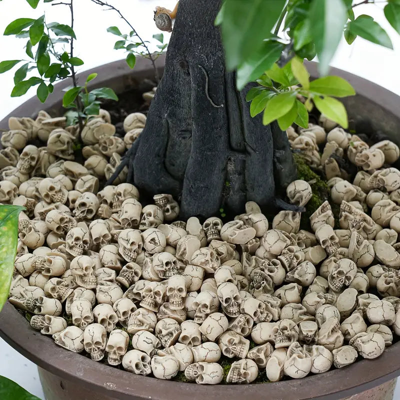 Mini-skulptursæt – 30/50/100 figurer til Halloween og havepynt