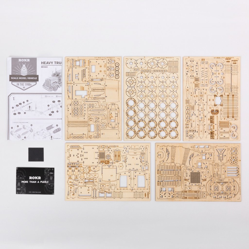 Lastbil-puslespil 3D 1:40