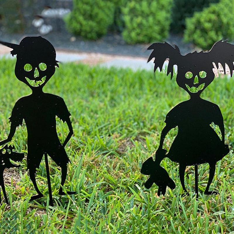 ScareSilhouette Uhyggelige Havedekorationer