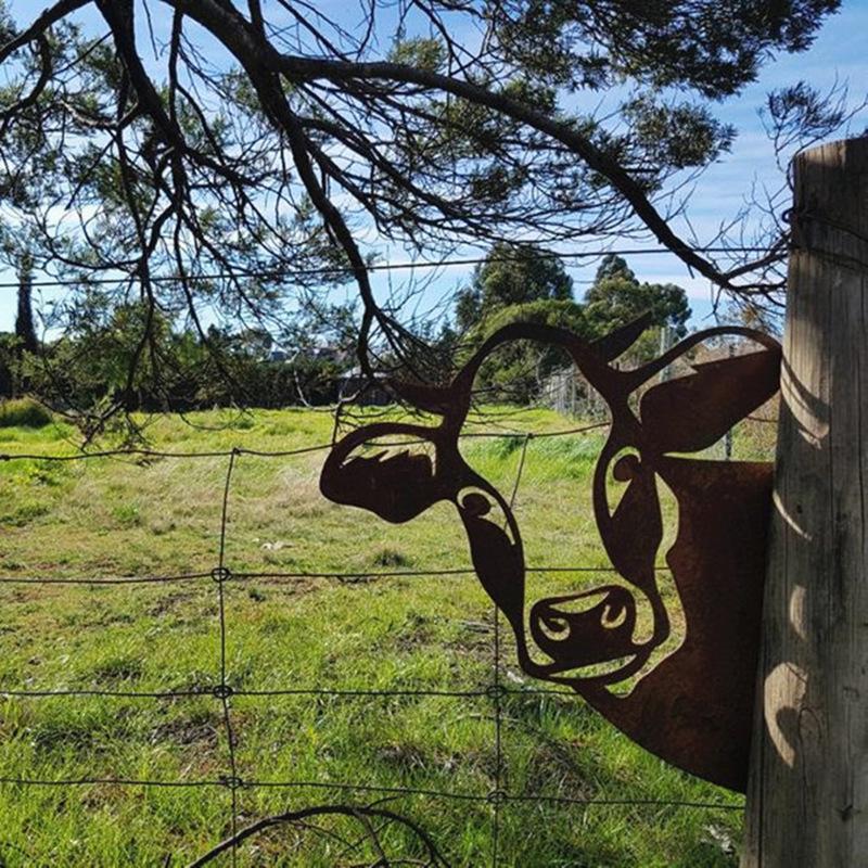 WildPost - Metal dyresilhuet Fence Toppers