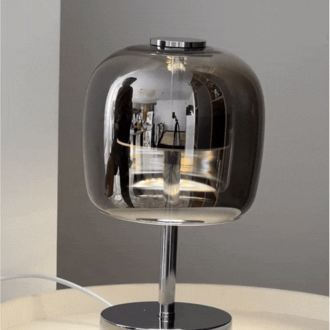 Portable - Elegant bordlampe i spejlglas