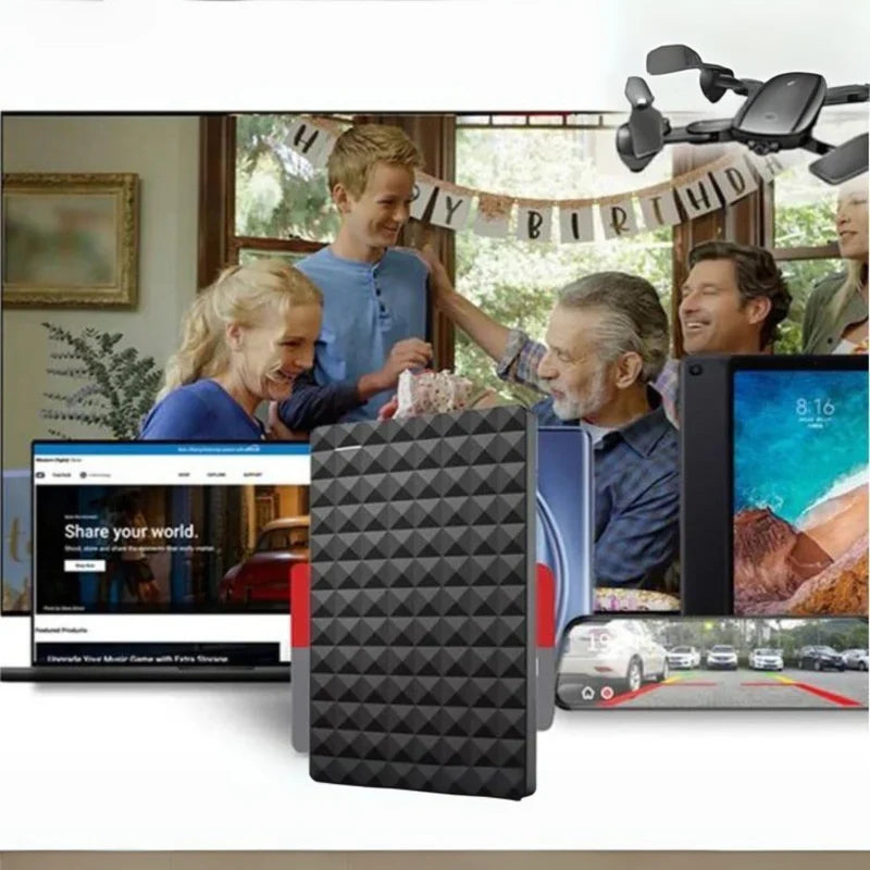 DataVault – Bærbar ekstern harddisk med højhastigheds USB 3.0