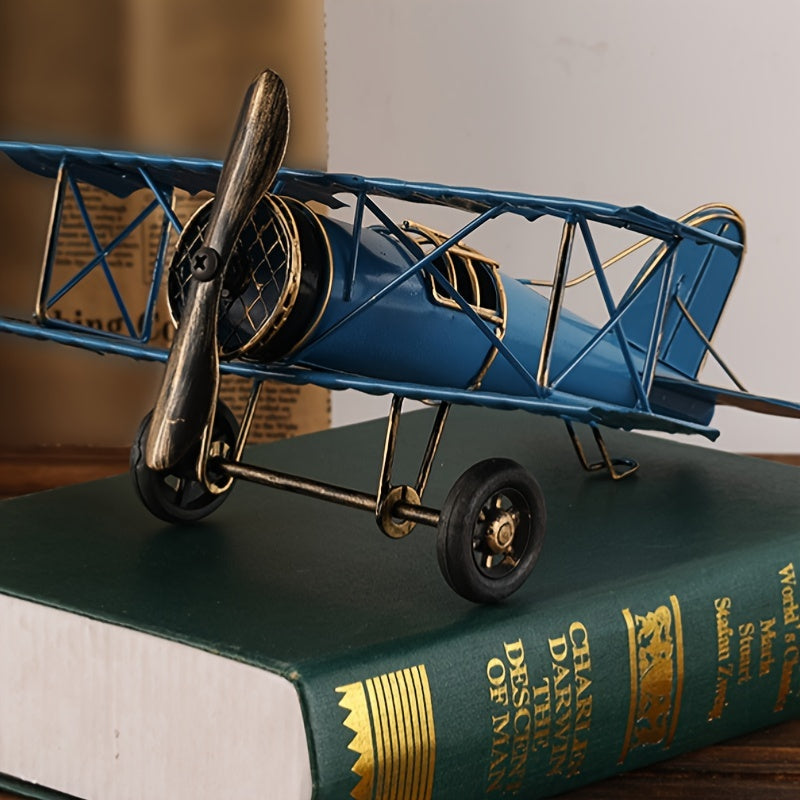 RetroAircraft- Klassisk metal vintage flydekor