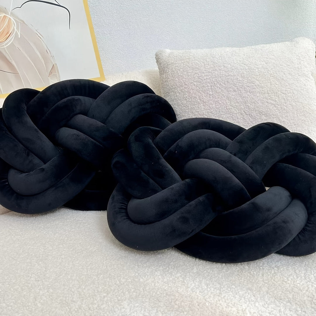 CozyPlush Sæt med 2 Plys Dekorative Puder – Blød Elegance til Dit Hjem