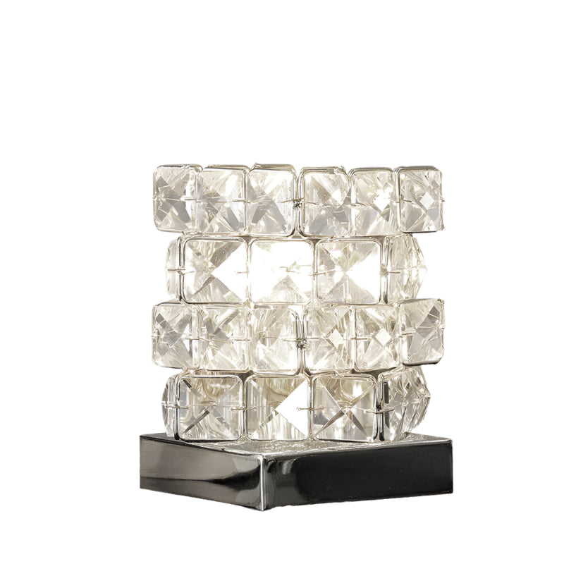 Cubelle – Moderne krystal minilampe med Rubik Cube Design